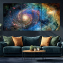 Spiral Galaxy Wall Art Canvas Print