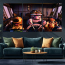 Carl Russel And Dog, Movie Up Poster, Movie Up Wall Art, by MyGreatCanvas | Canvas Wall Art Prints | Photo Prints & Wall Decor