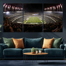 Eagles Field Stadium Wall Art - Philadelphia Eagles Football