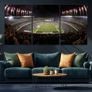 Eagles Field Stadium Wall Art - Philadelphia Eagles Football