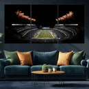 Eagles Field Stadium Wall Art | Philadelphia Eagles Football