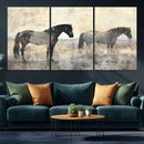 Vintage Horses Wall Art Canvas Print by MyGreatCanvas | Canvas Wall Art Prints | Photo Prints & Wall Decor
