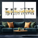 Farmhouse Wall Art Sheep Print | Ready to Hang Framed Canvas by MyGreatCanvas | Canvas Wall Art Prints | Photo Prints & Wall Decor