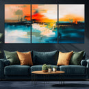 Colorful Abstract Wall Art | Bold Modern Canvas Print |