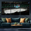 American Airlines Center Dallas Stars Wall Art Canvas Print