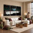 American Airlines Center Dallas Stars Wall Art Canvas Print