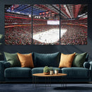 Barton Malow Little Caesars Arena Detroit Wall Art Canvas
