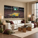 Celtics Game Versus The Timberwolves | Baseball Stadium Wall