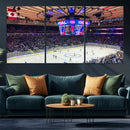 Madison New York Rangers Hockey Stadium Wall Art Canvas