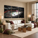 Vaudoise Lausanne Ice Hockey Arena Stadium Wall Art Canvas,