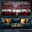 Carolina Hurricanes Ice Hockey Stadium Wall Art, Carolina