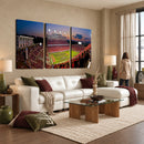 NC State Wolfpack Football Team Print - Raleigh