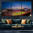 NC State Wolfpack Football Team Print - Raleigh