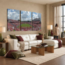 NC State Wolfpack Football Team Print Canvas- Raleigh