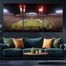 Framed Florida State Seminoles Football Team Print -