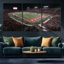 Houston Cougars Football Team Print - Houston TDECU Stadium