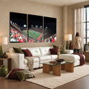Houston Cougars Football Team Print - Houston TDECU Stadium