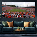 Virginia Cavaliers Football Team Print - Charlottesville Scott Stadium Print Wall Art Canvas by MyGreatCanvas | Canvas Wall Art Prints | Photo Prints & Wall Decor