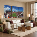 Virginia Tech Hokies Football Team Print - Blacksburg Lane