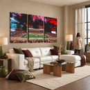 Virginia Tech Hokies Football Team Print - Blacksburg Lane