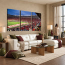 Wisconsin Badgers Football Team Print - Madison Camp Randall