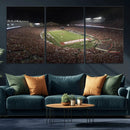 Wisconsin Badgers Football Team Print - Madison Camp Randall