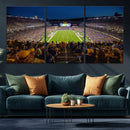 Pittsburgh Panthers Football Team Print - Pittsburgh