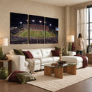 Demon Deacons Print Canvas, Football Team Print -