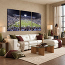 Brigham Young University Cougars Football Print Canvas -
