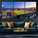 University of North Texas Mean Green Football Team Print - by MyGreatCanvas | Canvas Wall Art Prints | Photo Prints & Wall Decor