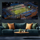 University of North Texas Mean Green Football Artwork,
