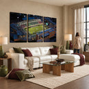 University of North Texas Mean Green Football Artwork,