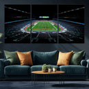 Denver Broncos Football Team Print Canvas- Denver Empower