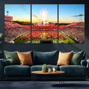 North Carolina State University Canvas Print, North Carolina