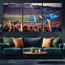 University of Kansas Jayhawks Football Team Art Print - by MyGreatCanvas | Canvas Wall Art Prints | Photo Prints & Wall Decor