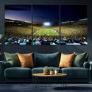 University of Michigan Wolverines Football Team Print - Ann by MyGreatCanvas | Canvas Wall Art Prints | Photo Prints & Wall Decor