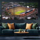 University of Michigan Wolverines Football Team Print - Ann by MyGreatCanvas | Canvas Wall Art Prints | Photo Prints & Wall Decor