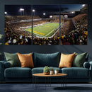 ASU Sun Devils Football Team Print Canvas - Phoenix Mountain