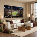 ASU Sun Devils Football Team Print Canvas - Phoenix Mountain