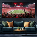 University of Nebraska Cornhuskers Football Team Print -