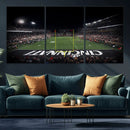 Cincinnati Bearcats Football Team Print - Nippert Stadium