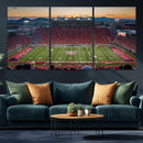 Arizona Wildcats Football Team Print - Tucson Arizona by MyGreatCanvas | Canvas Wall Art Prints | Photo Prints & Wall Decor