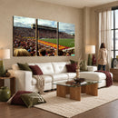 Central Michigan University Chippewas Football Team Print -