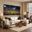 Clemson University Tigers Art Print, Football Team Print -