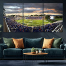 Duke University Blue Devils Football Team Print - Durham