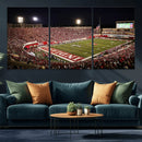 Indiana University Hoosiers Football Team Print Canvas - by MyGreatCanvas | Canvas Wall Art Prints | Photo Prints & Wall Decor