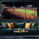 Iowa State University Cyclones Canvas Print, Football Team