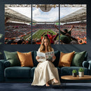 Miami Hurricanes Football Team Wall Art Print - Miami Hard