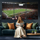 Miami Hurricanes Football Team Print Canvas- Miami Hard Rock