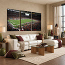 Miami Hurricanes Football Team Print Canvas- Miami Hard Rock